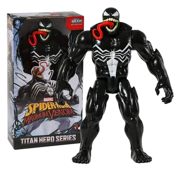Marvel Человек-паук Максимальный Яд, супергерой, фигурка из комиксов, модель игрушки 12 