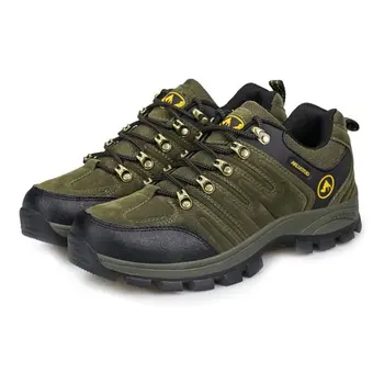 TH61252-37 Походные ботинки на шнуровке, спортивная мужская обувь для кемпинга, альпинизма, нескользящая дышащая обувь