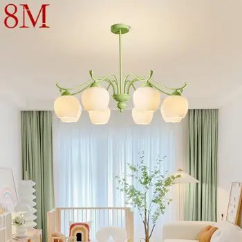 8 м Современная потолочная люстра Светильники Flesh Creative Decor светодиодный подвесной светильник для домашней спальни