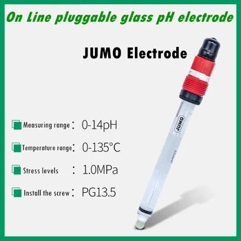 JUMO / E + H PH-электрод, Датчик PH, Промышленный Онлайн-датчик PH, Подключаемый Стеклянный электрод, Тестер PH, Измеритель кислотности