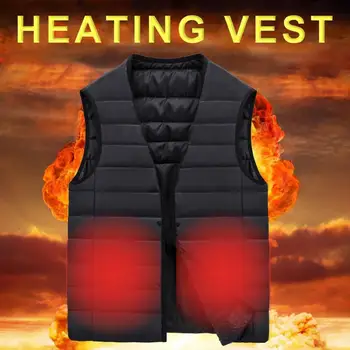 Утепляющая куртка Женская утепленная куртка из графенового углеродного волокна, унисекс, электрический жилет с длительным теплом, зарядка через USB, обогрев