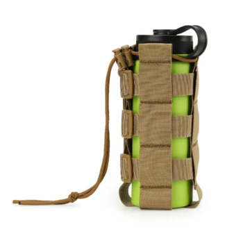 Велосипедный держатель для чайника, сумка для бутылки с водой, съемный плечевой ремень, сумка для чайника для альпинизма, рыбалки, велоспорта