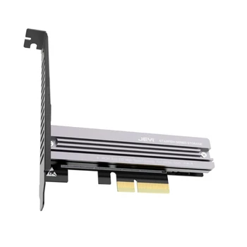 Плата Адаптера M.2 PCIe4.0 с 2 Кронштейнами Радиатор Из алюминиевого сплава для M.2 SSD NVME