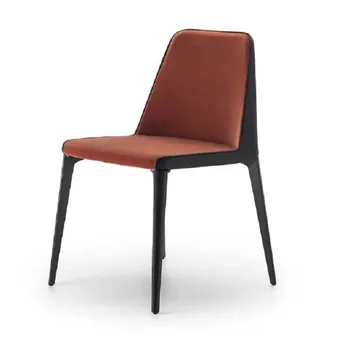Скандинавское креативное кресло из ткани, домашний стул, рабочий стол, легкое роскошное современное дизайнерское кресло от отеля