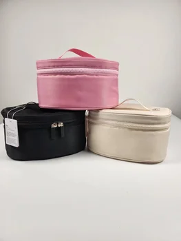 Новая сумка Lulu, нейлоновая косметичка, повседневная модная сумка большой емкости, женская сумка с косой оседланностью на одно плечо,