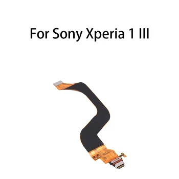 Разъем USB-порта Для зарядки, Док-станция, Плата Для Зарядки Sony Xperia 1 III