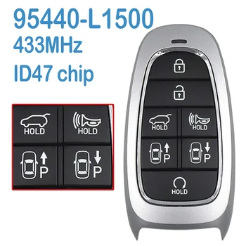 95440-L1500 Auto Smart Remote 6 + 1B FSK 433 МГц ID47 Чип NCF29A7X TQ8-FOB-4F28 Заменить Ключ без ключа для Hyundai Sonata 19-21
