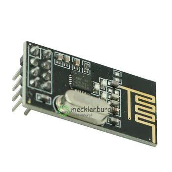 2шт Многоточечный модуль управления связью NRF24L01 + антенна 2,4 ГГц, модуль беспроводного приемопередатчика для Arduino