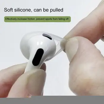 Новый Силиконовый Защитный чехол для AirPods 3-го Ультратонкого Противоскользящего Чехла Earpads для Apple AirPod 3-го поколения Ear Tips Cover
