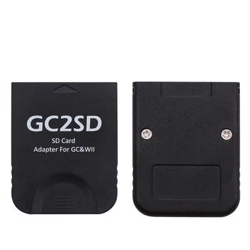 RetroScaler GC2SD Адаптер GC для SD-карт Memory TF Card Adapter Устройство чтения SD-карт Для Игровых консолей NGC и Wii