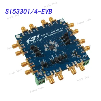 Оценочная плата Avada Tech SI53301/4-EVB для семейства тактовых буферов Si53300 с низким уровнем дрожания