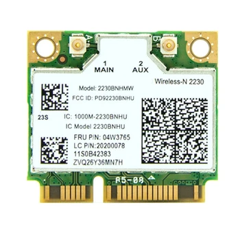 Мини-Адаптер для ноутбука PCIe 2230 2230BNHMW Беспроводная карта WiFi BT4.0 04W3765 для lenovo Y400 Y500 Y410P E431 E430 E530