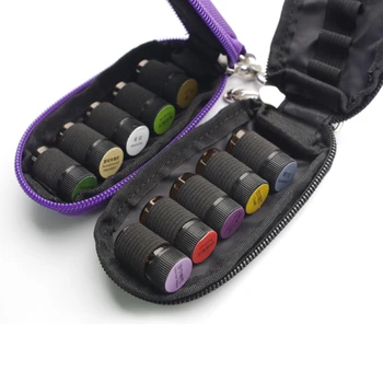 Футляр для эфирного масла с 10 прорезями Защищает ролики объемом 3 мл, сумка для эфирных масел Organizador, Органайзер для переноски и хранения