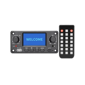 TPM118B Плата цифрового аудиоплеера MP3-декодера Высококачественный модуль портативного MP3-плеера с Bluetooth и FM-радио