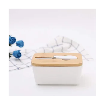 Пищевые контейнеры Керамическая масленка в Скандинавском стиле Контейнер для хранения коробки для масла Коробка для конфет Форма для выпечки Маленькая
