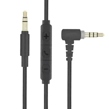 3,5 мм кабель для наушников для шнура гарнитуры 1000XM3 / XM4 / XM5 Износостойкий шнур гарнитуры со встроенным микрофоном управления