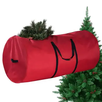 Сумка для хранения искусственной Рождественской елки, сумка для хранения рождественской елки, складная сумка для хранения Рождественского украшения, венок, водонепроницаемая сумка на молнии