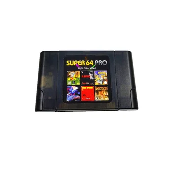 Ретро-игровая карта Super 64 PRO 340 в 1 Игровом Картридже для Игровой Консоли N64