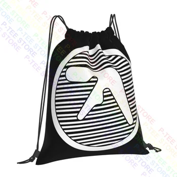 Сумки Aphex Twin на шнурке, спортивная сумка, школьная сумка для покупок с художественным принтом, многофункциональная