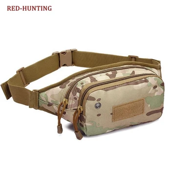 Тактическая поясная сумка, прочная мужская поясная сумка, Поясная сумка на бедрах, военная сумка, три кармана на молнии