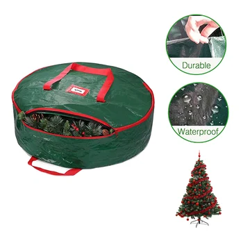Зеленая Водонепроницаемая Мебельная подушка, сумка для хранения Рождественских елок, Сумки для хранения пакетов, Мешочки, чехол, Защитная Садовая сумка B3