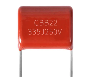 Конденсатор CBB22 335J 250V из металлизированной полипропиленовой пленки