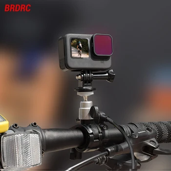 Фильтр объектива в Оправе из алюминиевого сплава BRDRC для GoPro Hero 12 11 10 9 UV CPL ND8/16/32 для Экшн-Камеры Go Pro Водонепроницаемый Аксессуар