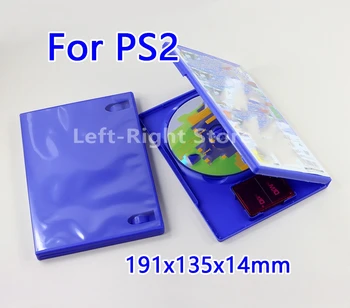 5ШТ CD DVD Диск Пластиковый Корпус Вместительный Ящик Для Хранения КОМПАКТ Дисков Для PS3 PS2 Аксессуары Для Защитной Оболочки