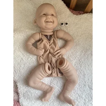 23-дюймовый незаконченный неокрашенный набор кукол-Реборнов Sweet Baby Emmy Smile Реалистичные мягкие на ощупь детали куклы своими руками