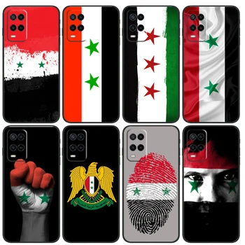 Чехол с флагом Сирии для OPPO A96 A76 A16 A98 A78 A58 A18 A15 A17 A77 A5 A9 A74 A94 A52 A72 A53S A54S A57S