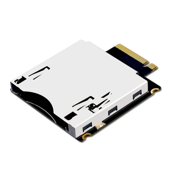 Cfexpress Type B для NGFF M2 Mkey Nvme Extension Adapter Card Печатная плата + металл 38X45x5,5 мм Поддержка Pcie 3.0 4.0 X2
