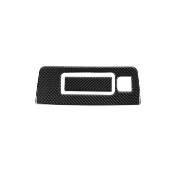 Отделка ящика для хранения Подлокотника для Chevrolet Silverado GMC Sierra 2014-2018 Аксессуары Из Мягкого углеродного волокна