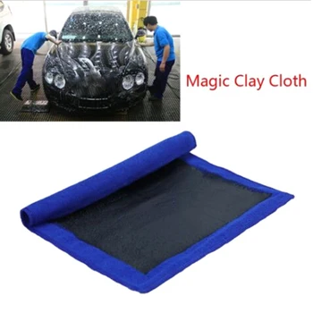 Полотенце из микрофибры для автомойки, Волшебная Глиняная салфетка для чистки автомобиля, салфетка для ухода за автомобилем, Детализирующее полотенце для автомойки