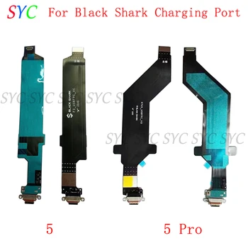 USB-порт для зарядки, разъем для платы с гибким кабелем для Xiaomi Black Shark 5 Pro, разъем для зарядки, разъем для док-станции, запчасти для ремонта