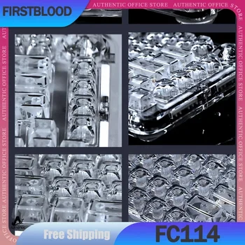 Firstblood FC114 Механическая Геймерская Клавиатура Прозрачный Колпачок Для Ключей 114Keys PC Keycaps FCSA Индивидуальные Колпачки Для Ключей Аксессуары Подарки