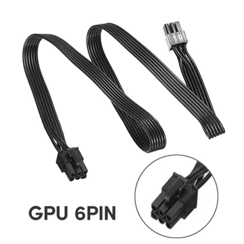 Видеокарта 6pin Шнур PCIExpress GPU 6pin к PCIe 6Pin Кабель питания Провод F0T1