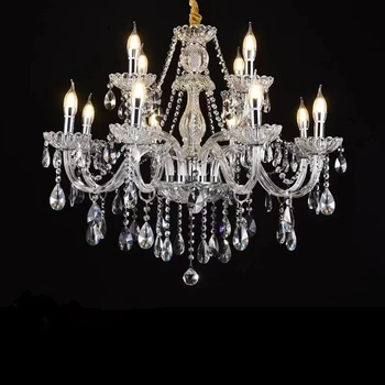 Роскошный Новый K9, современные хрустальные светильники Lustres De Cristal, люстры, украшения для гостиной, спальни, столовой