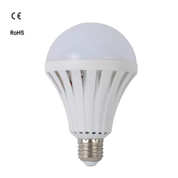 Светодиодная Аварийная Лампа E27 Smart Lamp 7W 9W 12W Light Светодиодная Лампа Освещения 85V-265V Аккумуляторная Батарея Освещения Наружного Кемпинга Лампа