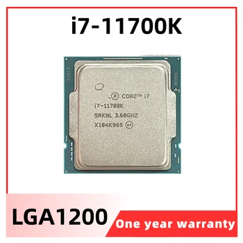 Процессор Core i7 11700K CPU LGA1200 восьмиядерный 3,6 ГГц
