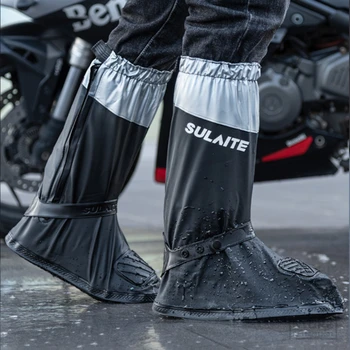 1 Пара мотоциклетных дождевиков, бахил, водонепроницаемая защитная пленка для обуви унисекс для мотоцикла, велосипеда