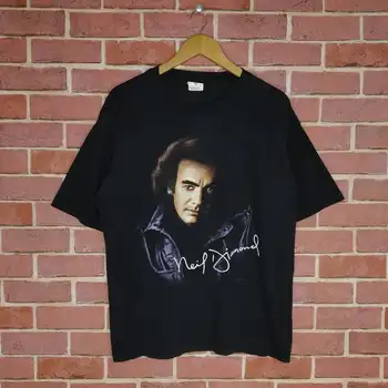 Винтажная футболка с концертным туром Нила Даймонда 90-х годов