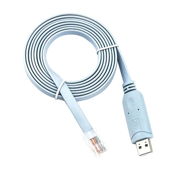 Чип HFES 1,8 М FTDI USB К RJ45 последовательный кабель USB к RS232 к RJ45 CAT5 для консоли