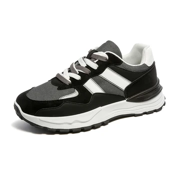 2023 Новые Дышащие Классические Мужские кроссовки для бега, Уличная Легкая Удобная обувь из сетчатого материала, кроссовки для ходьбы без шнуровки, STENIS